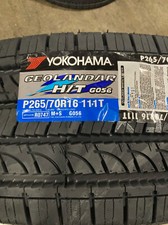 4 New 265 70 16 Yokohama Geolandar Ht G056 Highway Terrain All Season Tires 4 New 265 70 16 Yokohama Geolandar Ht G056 Highway Terrain All Season Tires