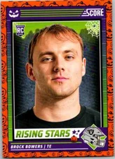 2024 Score-A-Treat #8 Brock Bowers Orange Pumpkins 003791