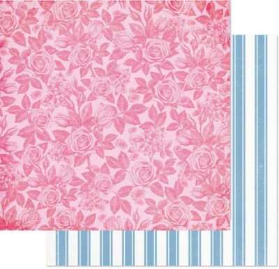 Brighton - Blossom, scrapbook paper, DS, Bo Bunny 13971