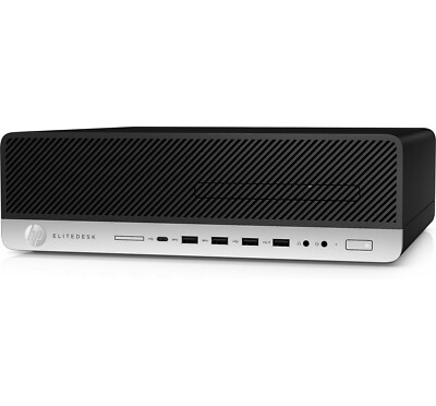 Refurbished HP EliteDesk 800 G3 SFF i7-6700 32GB 512B SSD Windows
