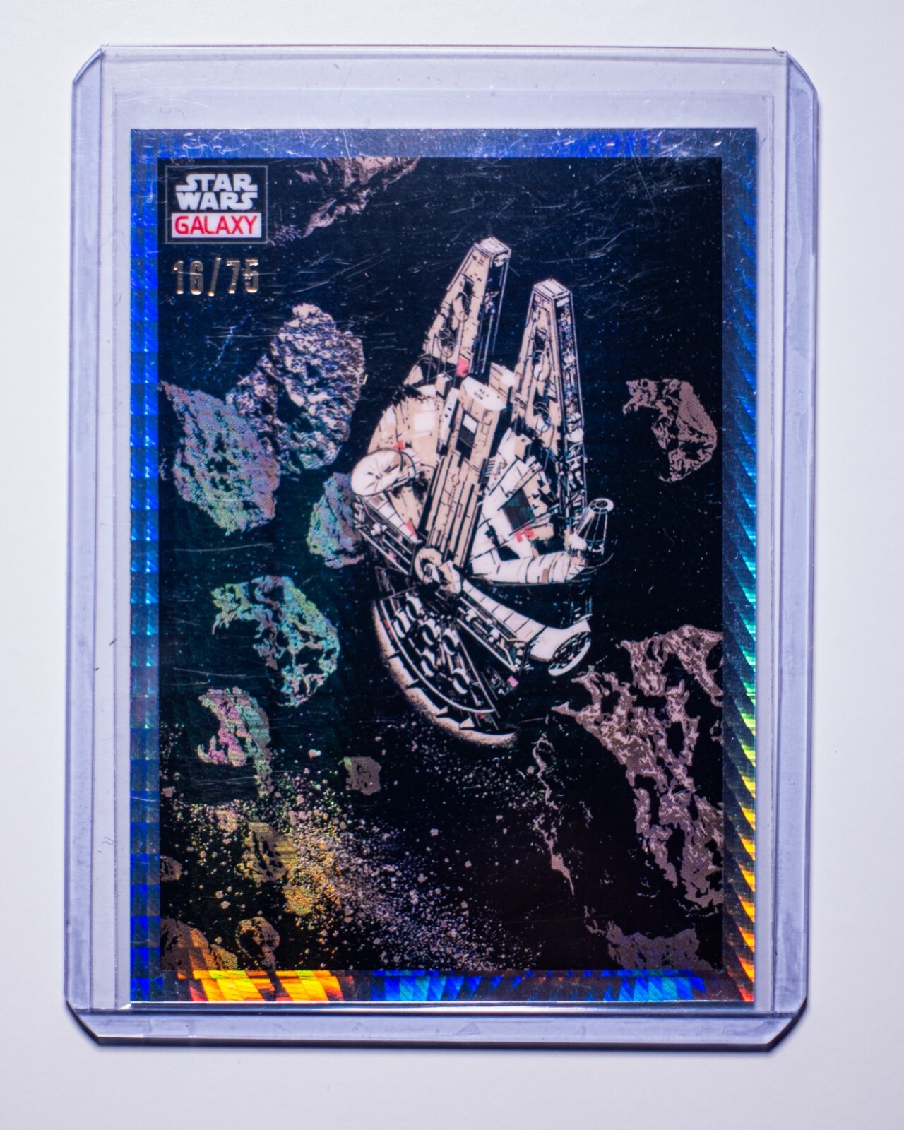 2023 Topps Chrome Star Wars Galaxy PRISM Refractor /75 #67 BUCKET OF BOLTS