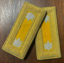 Civil War Federal Cavalry Lt. Colonel Wide Border Shoulder Strap.
