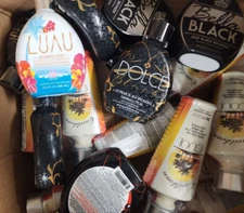 Lot of 5 Indoor Tanning Bed Lotion  - Damaged Bottles salon direct