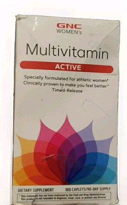 GNC Women's ACTIVE Multivitamin-Timed Release-BB 12/23 180 Ct. 