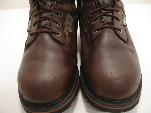 Men's 12 W Guide Series Boots Waterproof Insulated Deerskin Hunting Boots Camo - Picture 9 of 15