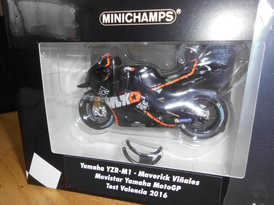 Yamaha YZR-M1  Movistar  M.Vinales  MotoGP Test Valencia  2016 Minichamps 1:18 - Bild 2 von 2
