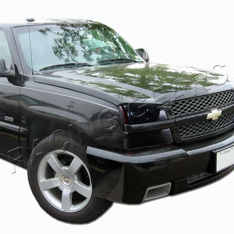 FARÓIS DE FUMAÇA + LÂMPADAS PARA-CHOQUES FIT 03-06 CHEVY SILVERADO AVALANCHE 1500 2500 3500 - Imagem 3 de 3