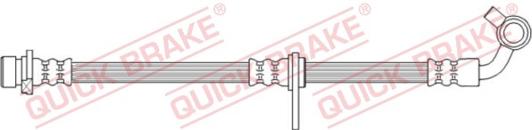 Rear Left QUICK BRAKE 50.741 Brake Hose for HONDA