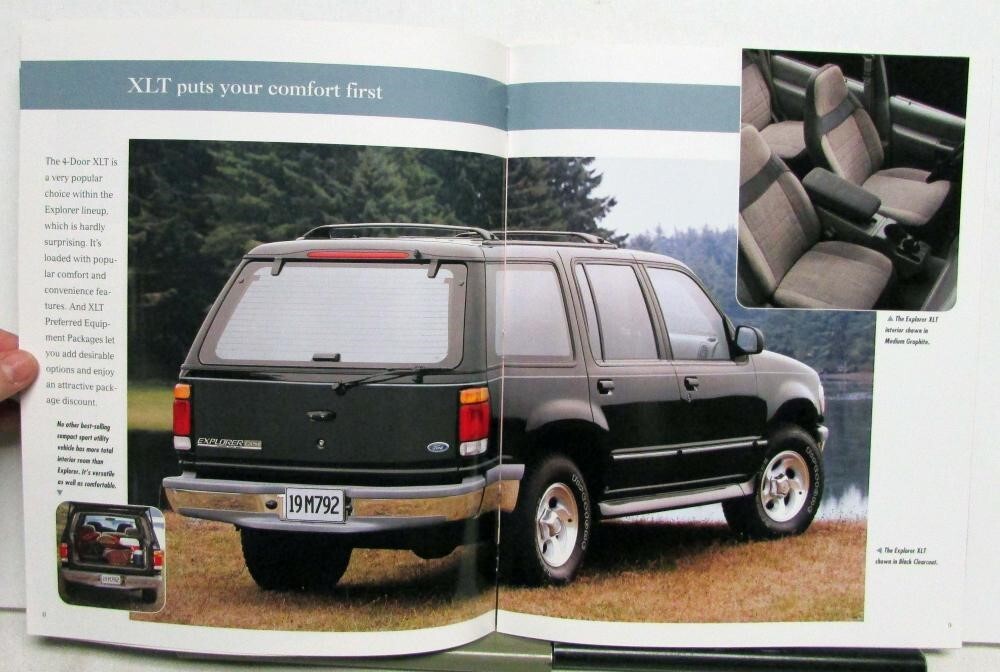 1996 Ford Explorer Specifications Sales Brochure | eBay