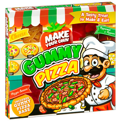 A Tasty Treat & Eat Gummipizza-Set selber machen ideales Weihnachtsgeschenk - 84g