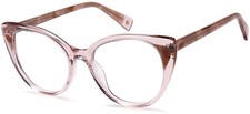 CAPRI OPTICS DICAPRIO DC364 CHAMPAGNE EYEGLASSES/FRAME 53-18-145