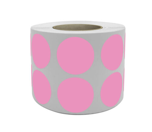 Round Stickers 19mm Color Coded Dot Decorative Labels Rolls 1050 Pack 3/4 inch - Picture 30 of 36