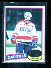 1980-81 TOPPS #195 CAPITALS RIGHT WING NRMINT (R) E022836