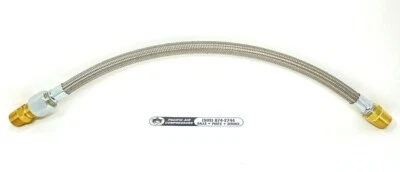 JENNY, EMGLO, DEWALT K15A-8P , K2A-8P JENNY EMGLO 610-1075 / 360-1392 AFTERCOOLER TEFLON STEEL BRAIDED HOSE ASSEMBLY