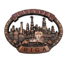 Riga Fridge Magnet Travel Souvenir Tourist Gift Europe Country Latvia