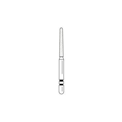 Abrasive Technology Two Striper FG #781.10 Round Taper Coarse Diamond Burs 5/Pk