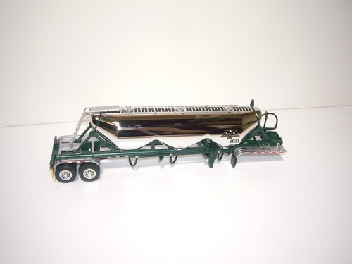 DCP PRIMERA MARCHA 1/64 KUHNLE KW K100 CABINA AERODINÁMICA CON CISTERNA NEUMÁTICA T 3 CONTENEDORES HEIL - Imagen 11 de 11