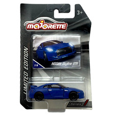 Majorette Limited Edition Series 1 Nissan Skyline GT-R R35 Blue 2014 214D 1:64