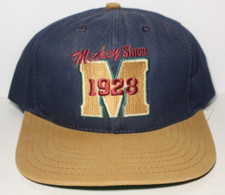 90s Vintage MICKEY MOUSE WALT DISNEY SNAPBACK TRUCKER HAT MADE IN USA SINCE 1928
