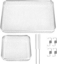 RV Furnace Screen for RV Water Heater Vent Cover, Stainless Steel Mesh with Inst