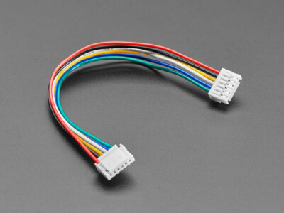 Adafruit JST GH 1.25mm RM, 6-poliges Kabel, 100mm, 5754