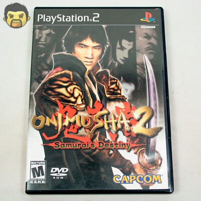 Onimusha 2 PS2 CIB Sony PlayStation 2 2002 Complete with Exclusive Target Cards