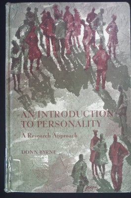 An Introduction to Personality, a Research Approach. Byrne, Donn: