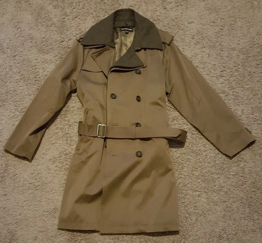 Michael kors store trench jacket
