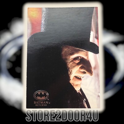 TOPPS BATMAN RETURNS (1992 Stadium Club Series) #85 Trading Card New/Sharp