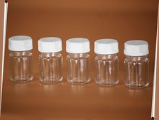 GEOCACHING 5 Contenedores NANO TRANSPARENTE REDONDO