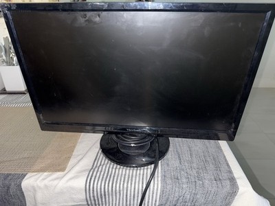 27 in View Sonic Monitor With VGA to HDMI Adapter Included