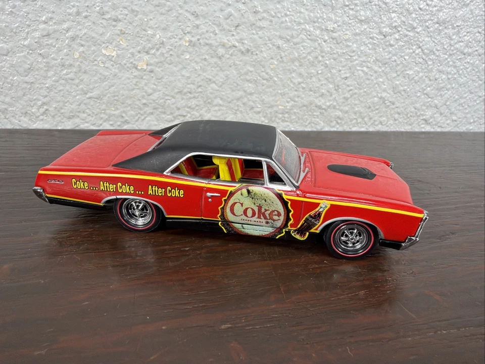 #30 Matchbox 1967 Pontiac GTO convertible Coca Cola 1/43 ¡Raro! ¡MUY AFILADO! Foto 3 de 4