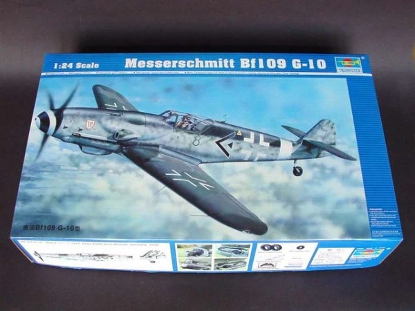 Trumpeter 02409 MESSERSCHMITT BF-109 G-10 1:24 Kit di modellismo - Immagine 2 di 4