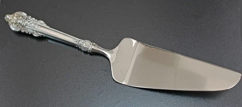 Wallace Sterling Handled Grande Baroque Pie Cake Server UNUSED