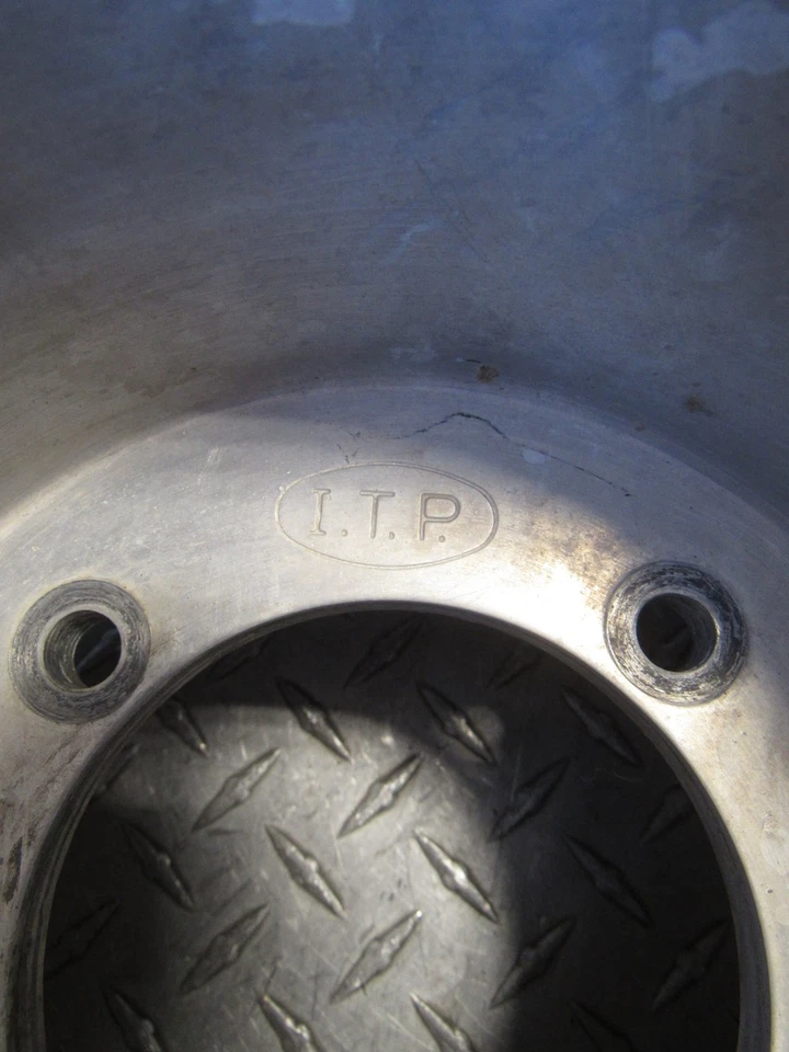 1987 87 HONDA TRX200SX TRX200 200 SX FOURTRAX ITP REAR RIM - Image 2 of 4