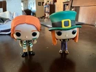 Funko POP!s Harry Potter Ginny, George missing flag Quidditch World Cup **READ**