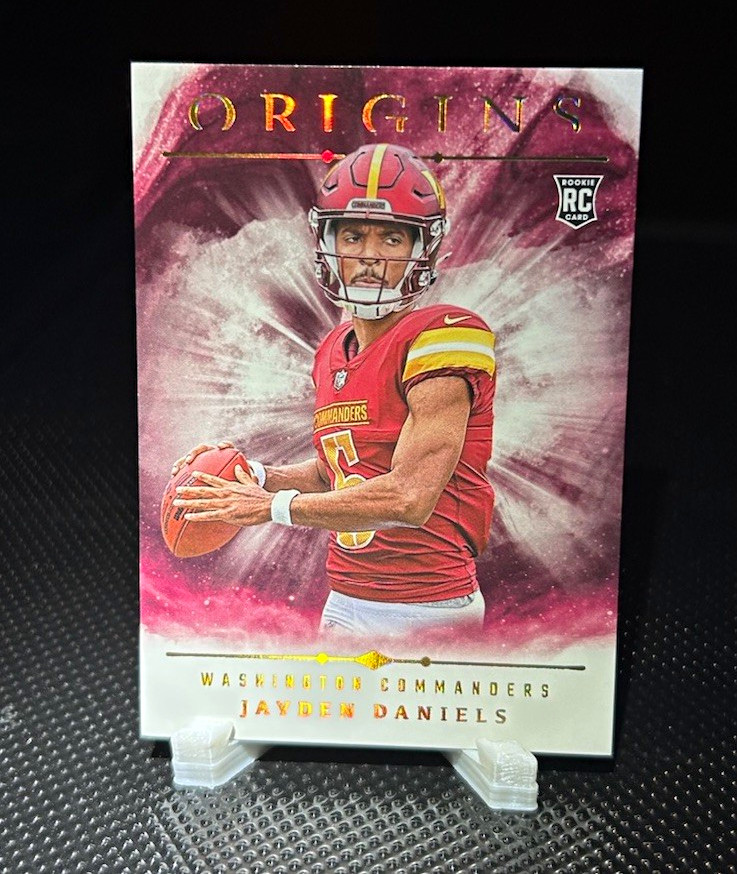 Panini 2024 Origins Football Jayden Daniels Rookies RC #144 Commanders Base