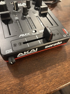 Akai Professional AMX DJ Mixer Midi Controller for Serato DJ