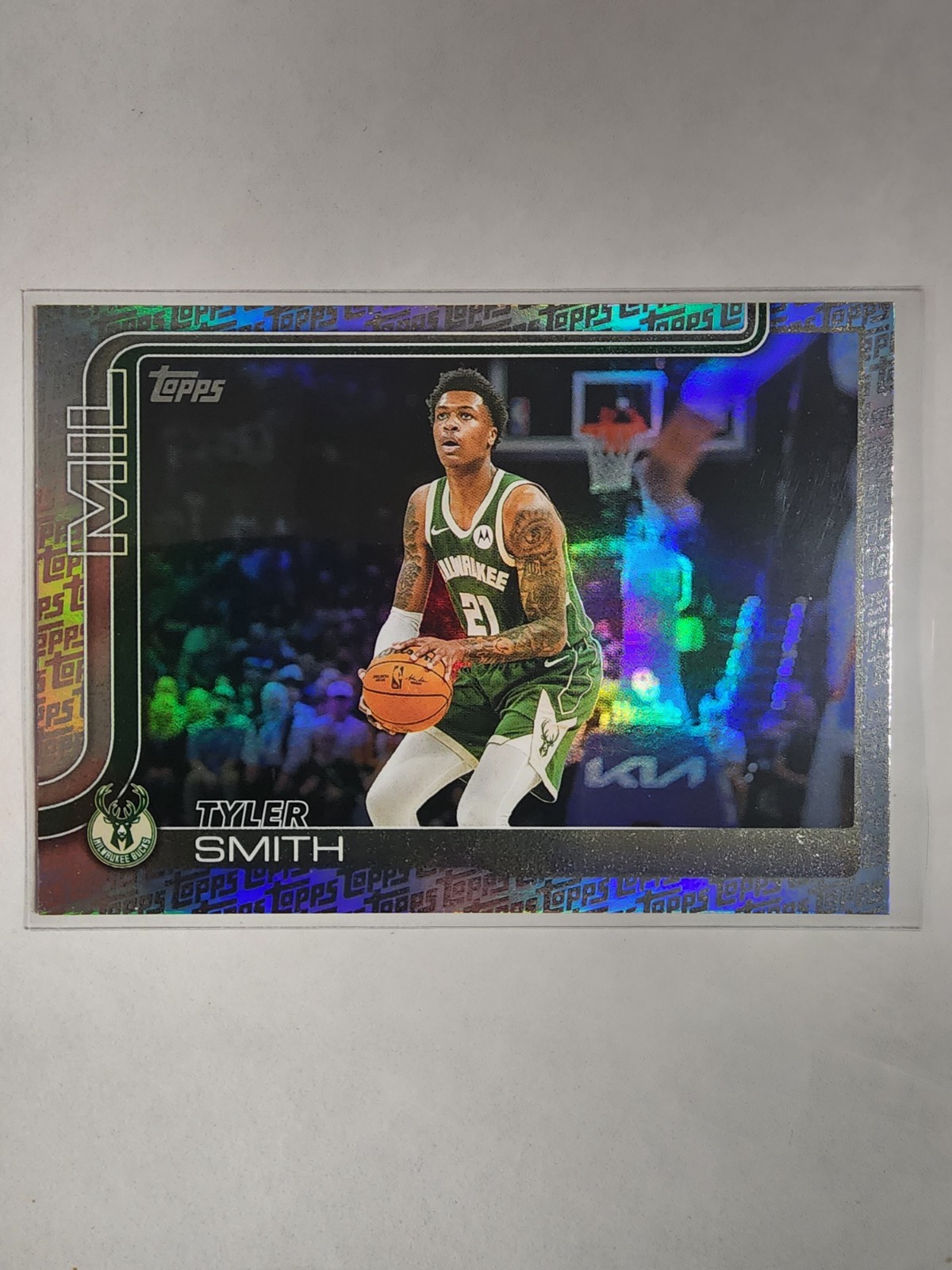 2025-26 Topps - Tyler Smith #60 Topps Foil Pattern