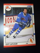 Guy Lafleur 1990-91 Score Hockey #290 Quebec Nordiques