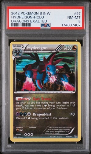 Hydreigon graded PSA 8 for sale on eBay