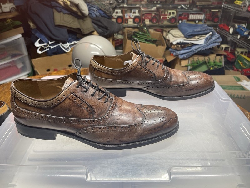 Johnston & Murphy Optima Series  Shoes Size 11 1/2 M 20-0712 See Pictures