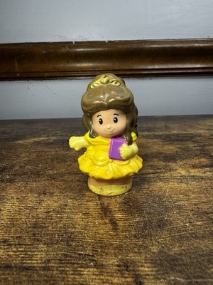Disney Princess Beauty & the Beast Belle Little People Figure Toy Purple Book