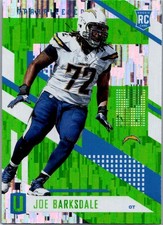 2017 Panini Unparalleled #95 Joe Barksdale Lime Green