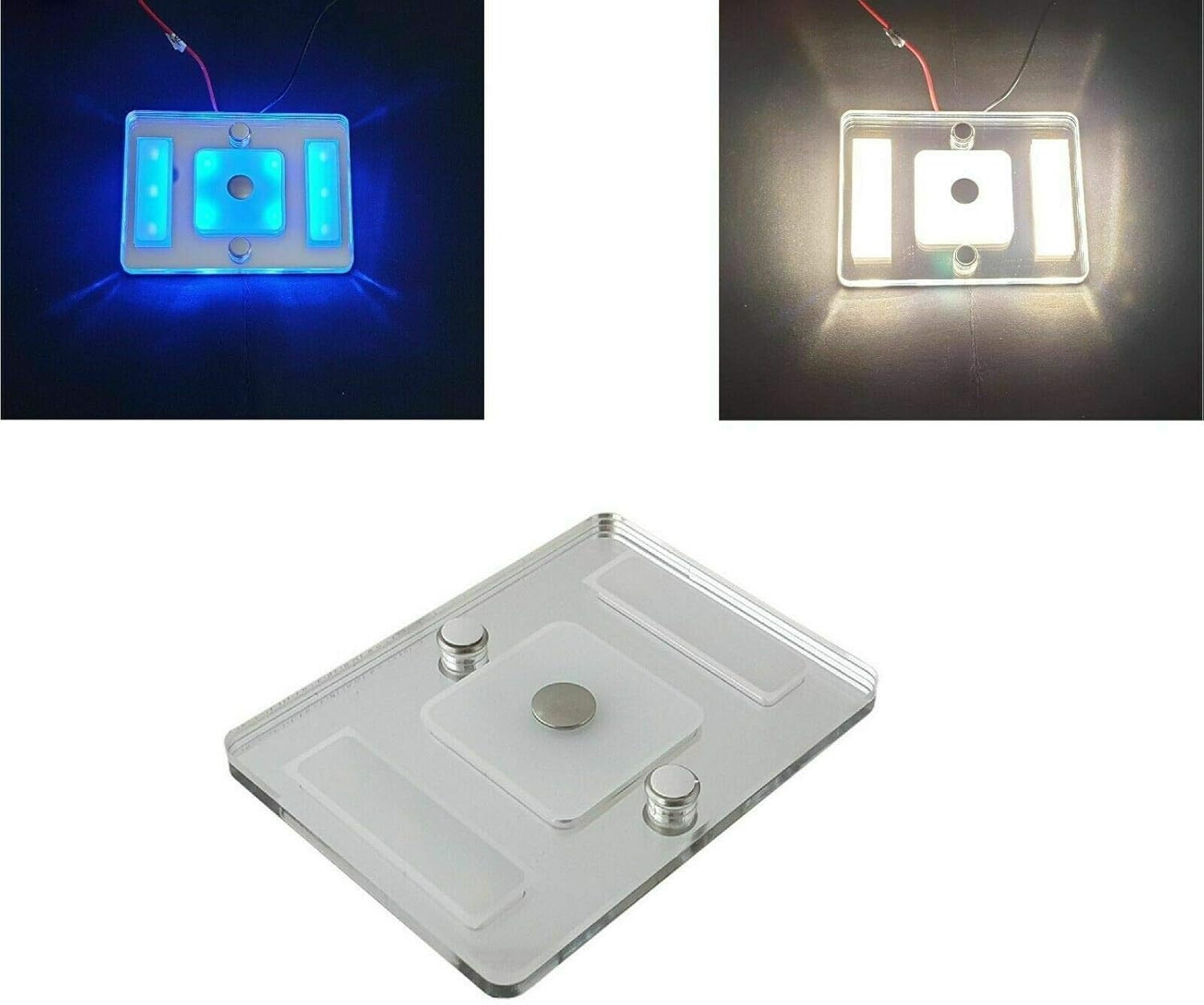 Luce LED 12 V 24 V Dimmerabile Giorno Notte Touch Interruttore 4 W Faretto Lampa