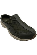 Easy Spirit Women's Traveltime Slipper Olive/Modern Quilt