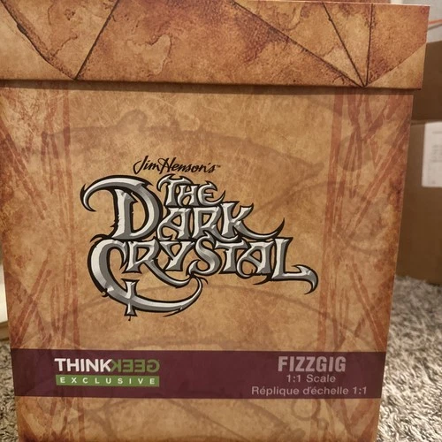 FIZZGIG • The Dark Crystal • 1:1 SCALE Replica Puppet • Think Geek • NEW IN BOX