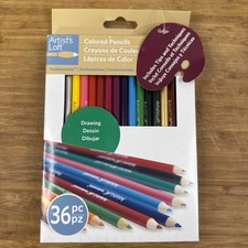 Colored Pencils Artist  s Loft 36 Piece Set Drawing Sketching Art Supplies New
