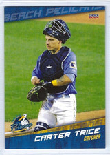 2024 Myrtle Beach Pelicans (Single-A Chicago Cubs) Carter Trice