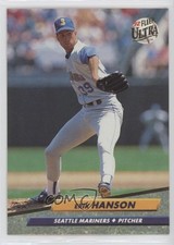 1992 Fleer Ultra Erik Hanson #124 xm0